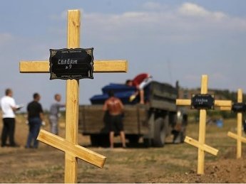 Под Псковом похоронили десантников, якобы погибших на Донбассе