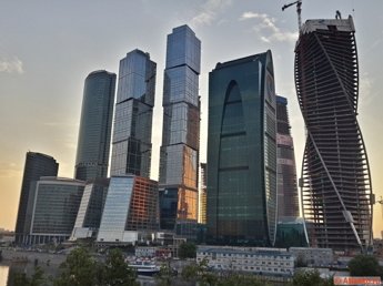 В столице загорелся бизнес-центр «Москве-Сити»