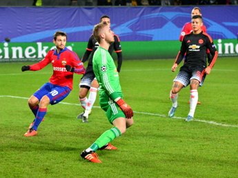 ЦСКА сыграл в ничью с «Манчестер Юнайтед» в матче ЛЧ