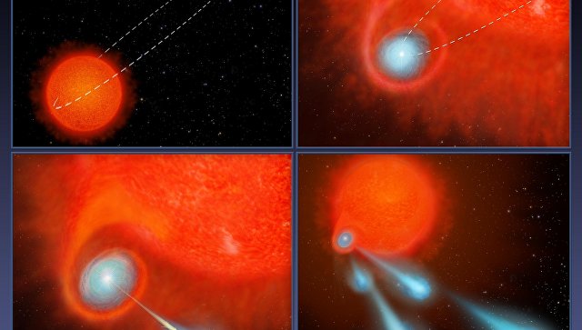 Астрономы обнаружили звезду, стреляющую плазменными сгустками размером с планету