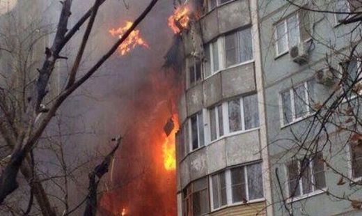 В волгоградской девятиэтажке взорвался газ