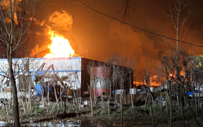 Мощный взрыв на химзаводе в Китае: 44 погибших, около 700 раненых (ФОТО, ВИДЕО)
