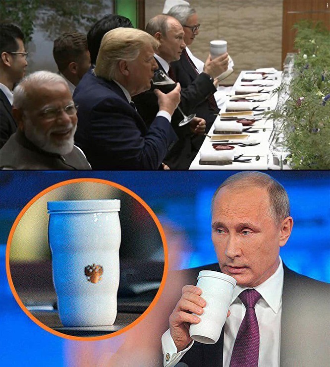 Трамп панибратски похлопал Путина на G20