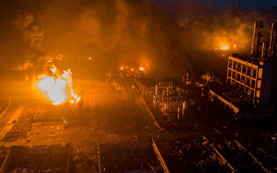 Мощный взрыв на химзаводе в Китае: 44 погибших, около 700 раненых (ФОТО, ВИДЕО)