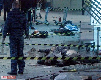 Шокирующие кадры взрыва в Домодедово