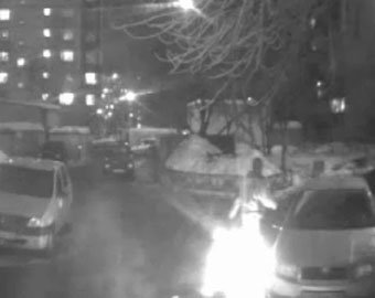 Москвич заживо сжег бомжа в подъезде