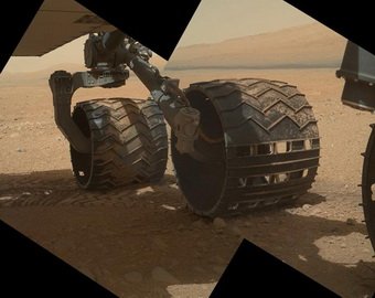 Робот «Любопытство» передает: «На Марсе аномально потеплело»