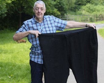 Британец похудел на 120 килограммов! Хватило одного слова жены