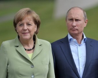 Путин в Милане: «Что-то яростно объяснял Порошенко, Меркель сидела с поджатыми губами»