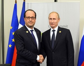 Санкции против России начнут отменять после встречи Путина с Олландом