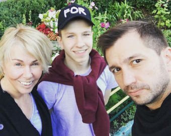 Ксения Стриж взяла ребенка из детского дома