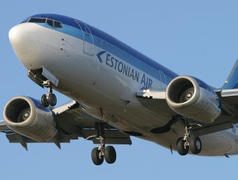Самолет Таллин-Осло вынужденно сел из-за буйного норвежца