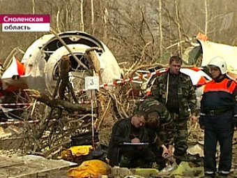 В кабине разбившегося Ту-154 Леха Качиньского находился посторонний
