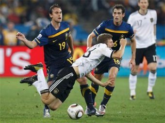 ЧМ-2010: сборная Германии разгромила Австралию