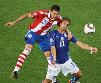 ЧМ-2010: сборная Италии сыграла вничью с Парагваем