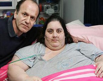 Самая толстая в мире британка умерла от переедания