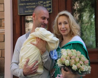 Анастасия Гребенкина впервые стала мамой