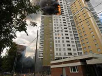 Пожар на востоке Москвы: пострадали 8 человек