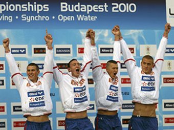 Мужская сборная России выиграла золото в эстафете