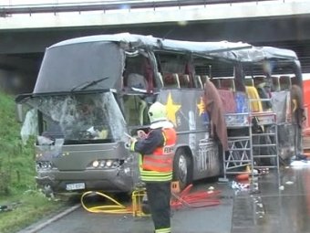 В автокатастрофе в Германии погибли 13 польских туристов