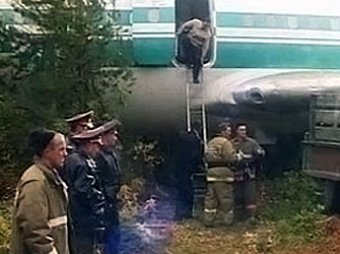 Пилоты Ту-154 сажали самолет в тайге по стакану воды