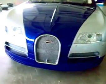 Казахские автолюбители превратили BMW в Bugatti Veyron