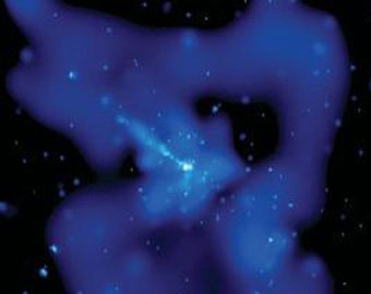 NASA зафиксировала "космическое привидение" огромной черной дыры