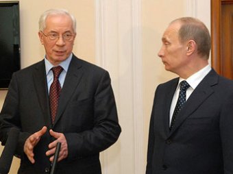 Азаров объявил незаконным газовый договор Путина и Тимошенко