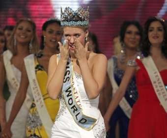 Американка выиграла конкурс "Мисс мира — 2010"