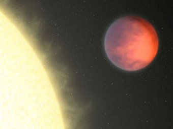На экзопланете найдено аномальное "горячее пятно"