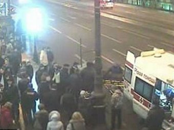 Появилась еще одна видеозапись столкновения фанатов и милиционеров на Невском