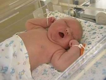 Жительница Хабаровска родила ребенка-богатыря весом 7 кг