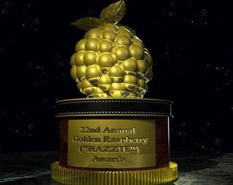 Названы номинанты на премию "Золотая малина"