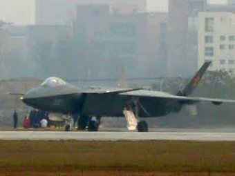 В Интернете появились фотографии китайского самолета-невидимки