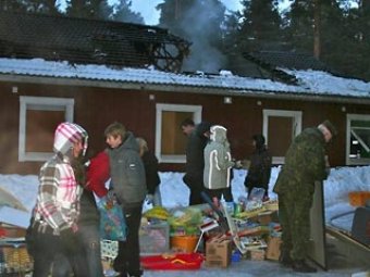 В Эстонии сгорел детский дом: 10 детей погибли