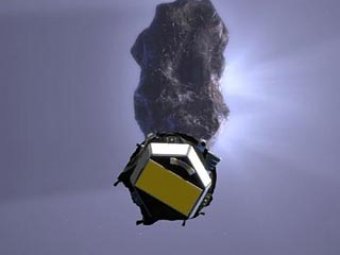 NASA сделали уникальные снимки кометы с расстояния всего 180 км