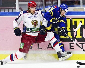 Российские хоккеисты досрочно выиграли "Евротур"