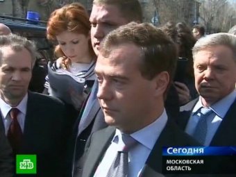 Медведев устроил разнос властям Подмосковья по поводу "потемкинских деревень"