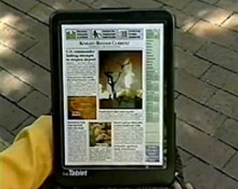 СМИ раскопали "iPad", созданный 17 лет назад