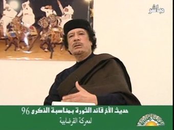 ВВС НАТО попытались убить Каддафи во время прямого эфира