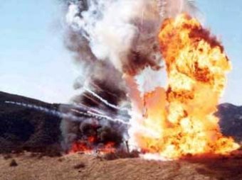 Из-за жары в Башкирии на складе вновь стали взрываться боеприпасы