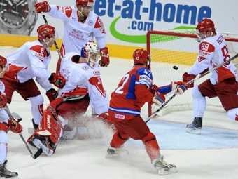 ЧМ-2011: сборная России с трудом обыграла Данию и потеряла Набокова