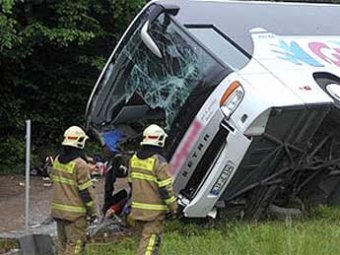 В Турции в аварии разбился автобус с россиянами: 24 человека ранены