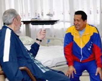 Уго Чавес после операции появился на телеэкранах