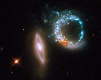 Ученые воссоздали столкновение галактик