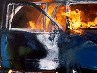 В Москве сожгли три автомобиля с дагестанскими номерами