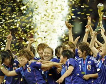 Японские футболистки впервые стали чемпионками мира