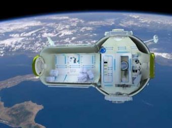 Россияне запустят первый в истории космический отель