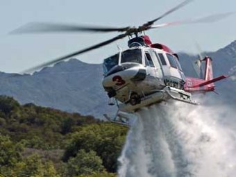 В Индонезии разбился вертолет Bell 412: 10 человек погибли