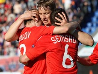 Россия победила Македонию в отборочном турнире Евро-2012